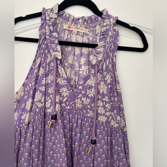 Ro’s Garden Purple Short Sofia Dress - Size M - Picture 2 of 7